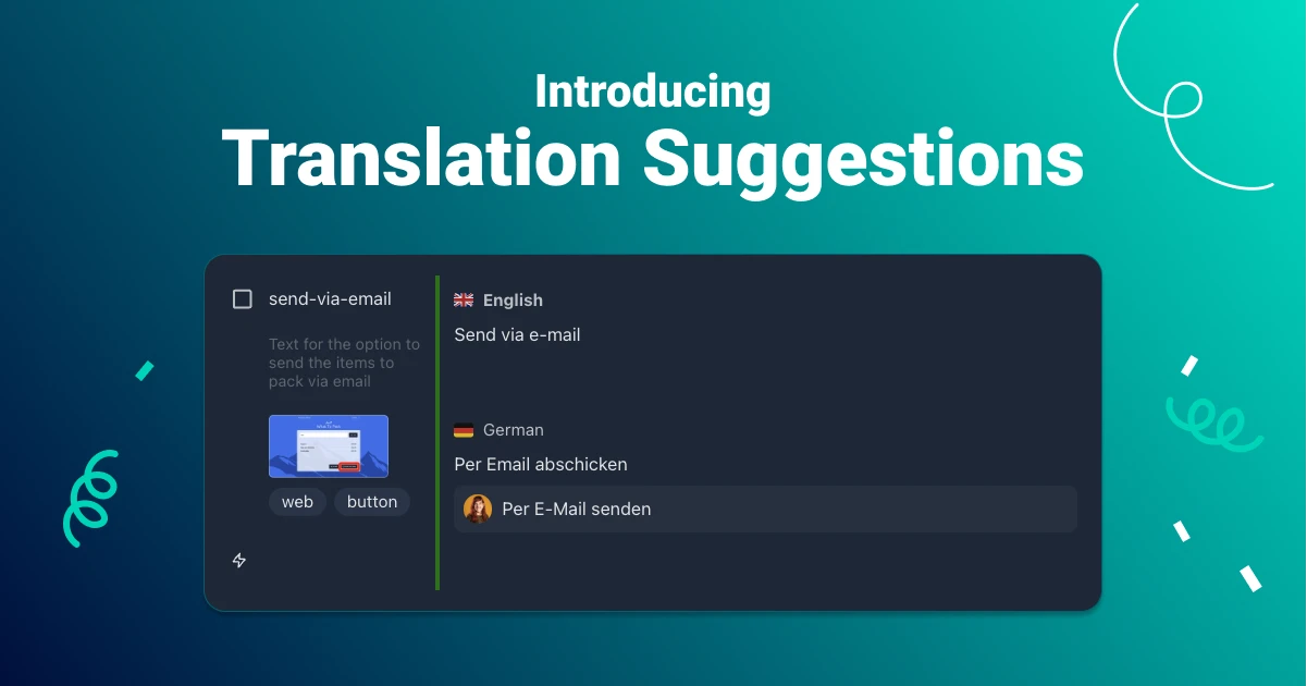 Translation Suggestions Feature