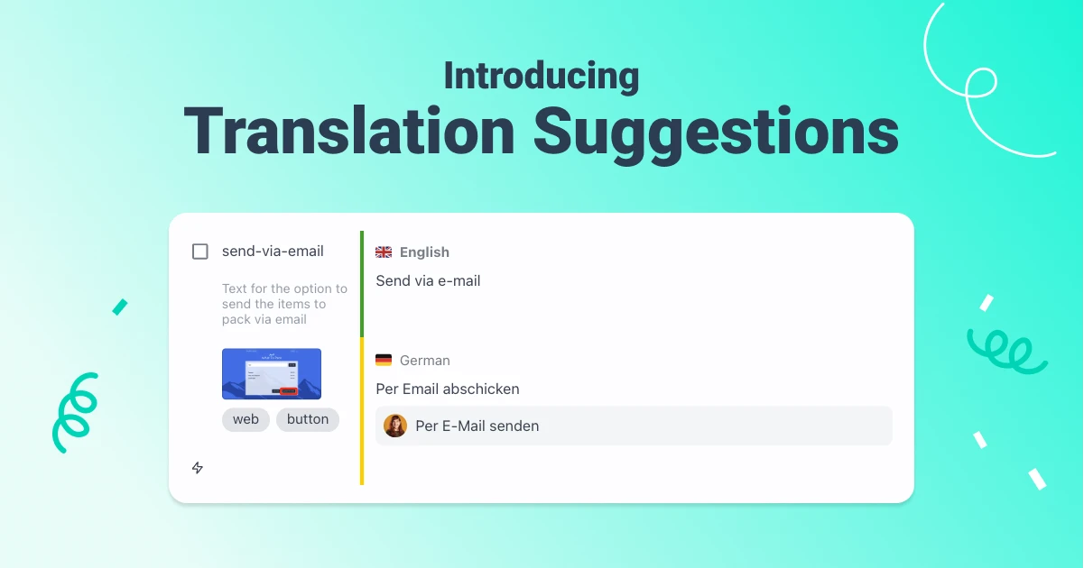 Translation Suggestions Feature