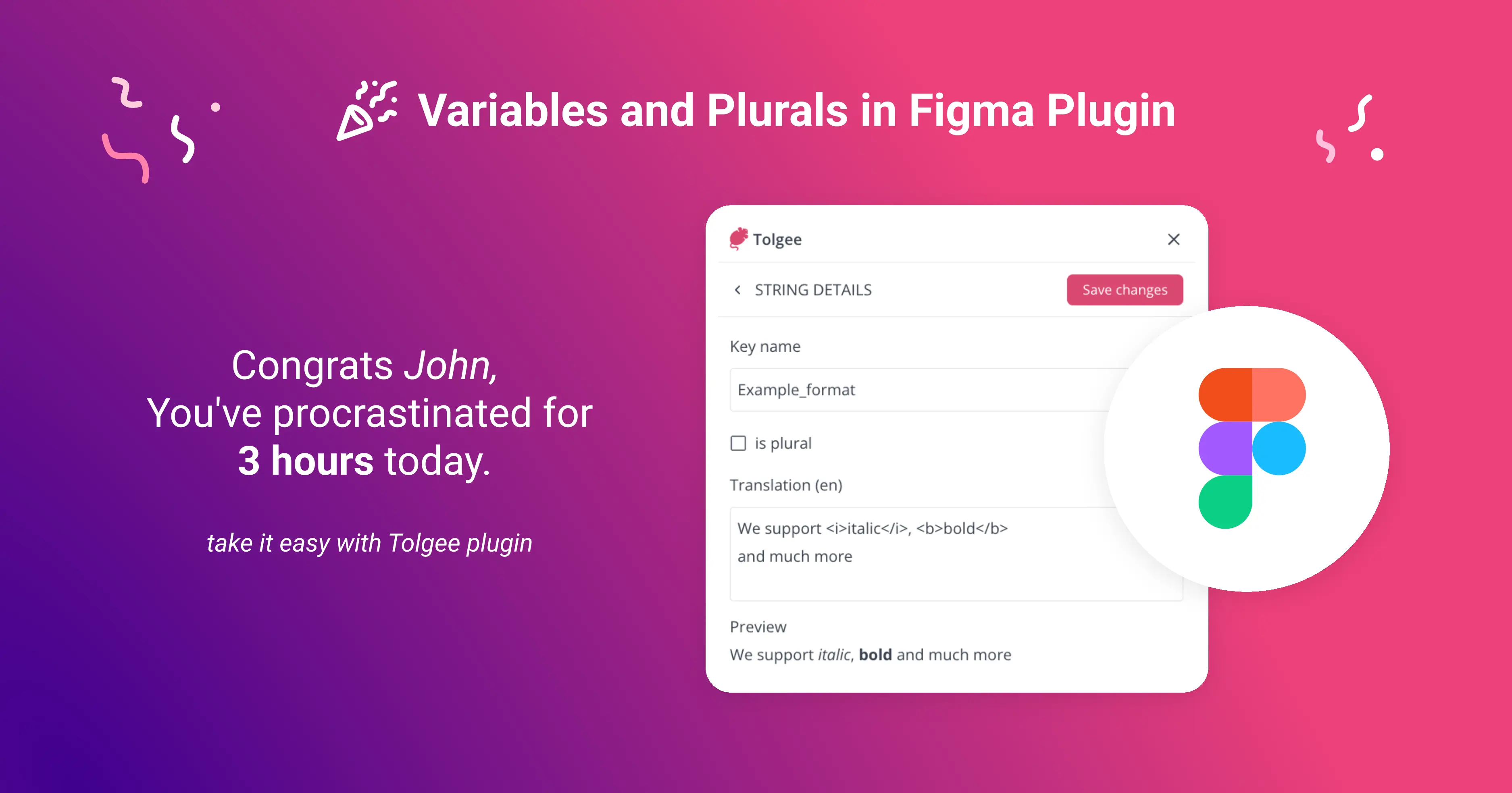 Variables and Plurals Figma Plugin Blog Image